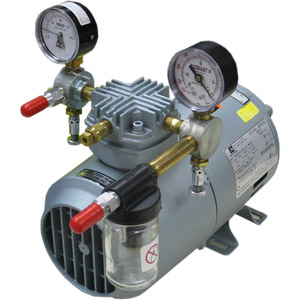 Gast 1HAB-25-M100X Air Compressor and Vacuum Pump